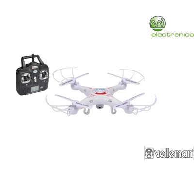 DRONE COM CÂMARA 2MP HD 2.4GHZ TRANSMISSOR 4CANAIS