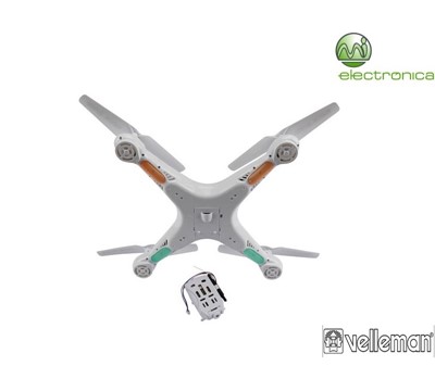 DRONE COM CÂMARA FPV 720p WIFI TRANSMISSOR 2.4GHz 4CANAIS