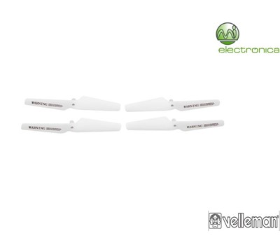 4 LÂMINAS REPOSIÇÃO PARA DRONE RCQC1 VELLEMAN