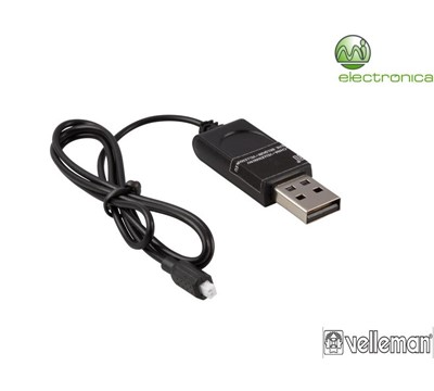 CABO USB PARA CARREGAR DRONE RCQC2 VELLEMAN