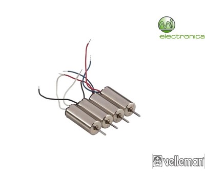 CONJUNTO DE 4 MOTORES (2E + 2D) PARA DRONE RCQC2
