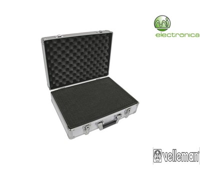 CAIXA DE FERRAMENTAS EM ALUMÍNIO 455x330x152mm VELLEMAN