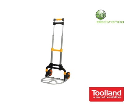 CARRINHO MÃO DOBRÁVEL MÁX. CARGA 60KG AZUL/PRETO TOOLLAND