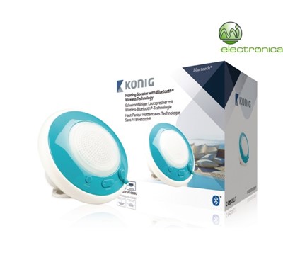 COLUNA BLUETOOTH WATERPROOF IPX7 AZUL