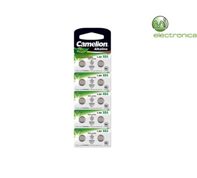 PILHA AG4 BP10 ALKALINE CAMELION