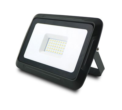 PROJETOR LED SLIM 30W 6000K PRETO