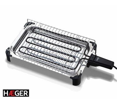 GRELHADOR ELECTRICO 2000W - HAEGER GRILIE