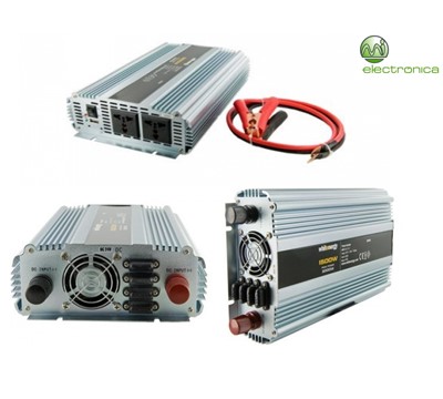 CONVERSOR 12V-230V 1500W ONDA SINUSOIDAL MODIFICADA