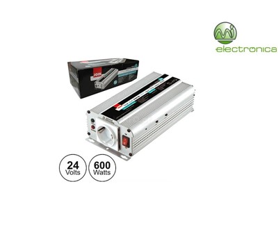 CONVERSOR 24V-230V 600W ONDA SINUSOIDAL MODIFICADA