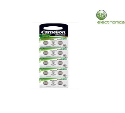 PILHA AG10 BP10 ALKALINE CAMELION