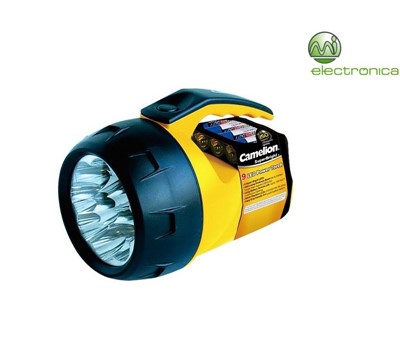 LANTERNA 9 LED FLASHLIGHT FL-9LED-4R6B CAMELION