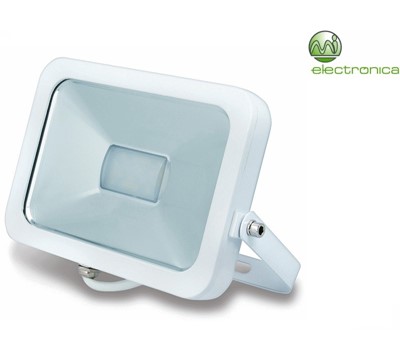 PROJETOR LED 20W 3000K BRANCO