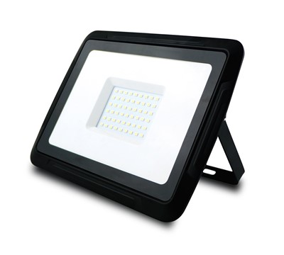 PROJETOR LED SLIM 50W 6000K PRETO
