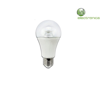 LAMPADA LED E27 C5 A60 8W BRANCO QUENTE