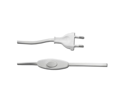 CABO PLANO C/ INTERRUPTOR 3A 1,5M BRANCO