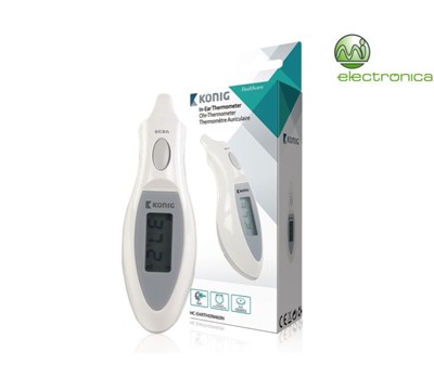 TERMÓMETRO DIGITAL AURICULAR POR INFRAVERMELHOS