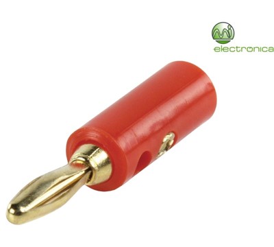 CONETOR BANANA MACHO VERMELHO PVC GOLD