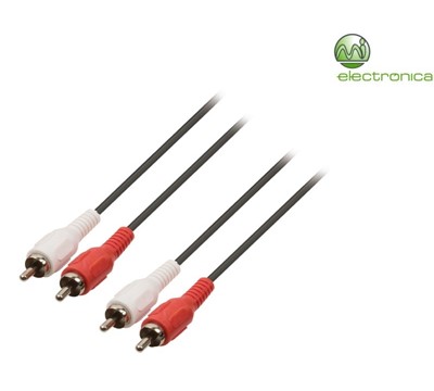 CABO AUDIO STÉREO 2RCA MACHO/2RCA MACHO