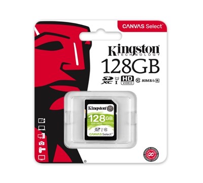MICRO SD KINGSTON CANVAS 128GB CLASS10 UHS-I SDXC
