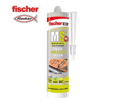VEDANTE ADESIVO MS CINZA FISCHER 290ML