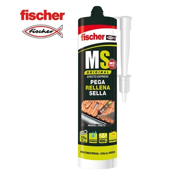 VEDANTE ADESIVO MS PRETO FISCHER 290ML