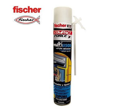 ESPUMA POLIURETANO MULTIUSOS MANUAL FISCHER 700ml