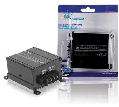 CONVERSOR CORRENTE 24VDC-DC12V/10A/120W