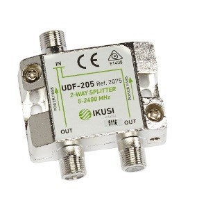 UDF-205 REPARTIDOR 5-2400MHz 2X DC IKUSI