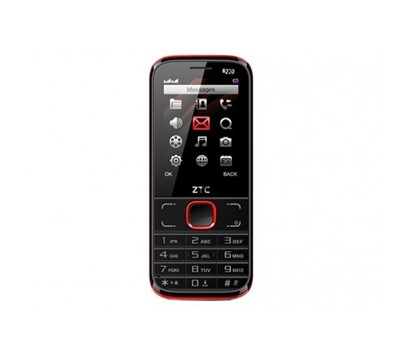 TELEMOVEL ZTC B220 DS PRETO/VERMELHO