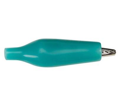 PINÇA CROCODILO 27mm ISOLADA VERDE