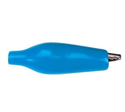 PINÇA CROCODILO 27mm ISOLADA AZUL