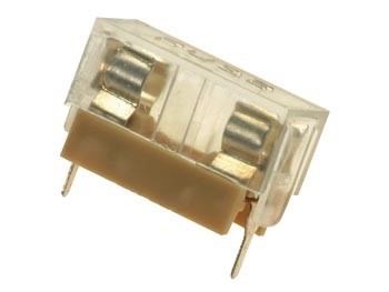 SUPORTE FUSÍVEL PCB ECONÓMICO 5x20mm
