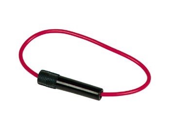 PORTA-FUSÍVEIS IN-LINE 5x20mm E 6.35x30mm C/ FECHO DE ROSCA