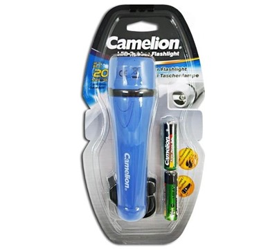 LANTERNA BOLSO ULTRA-LUMINOSO PT1L2AA-2R6PBP CAMELION