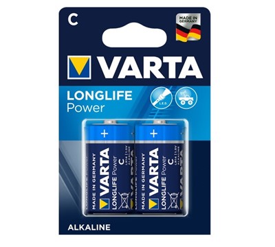 PILHA VARTA ALCALINA LR14 C - BLISTER 2 UNI.