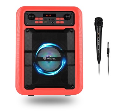 COLUNA PORTÁ. BLUETOOTH 20W BLUETOOTH-USB/TF/AUX IN C/ MICRO