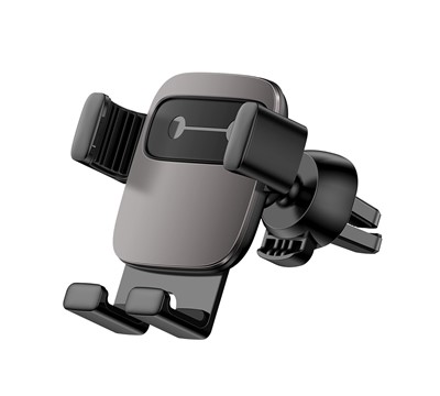 SUPORTE TELEMÓVEL P/ CARRO BASEUS CUBE PRETO