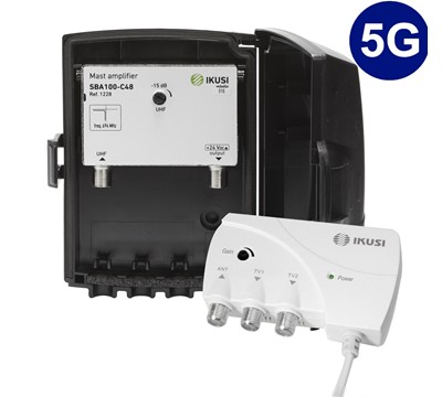 JSBA-100 C48 KIT AMPLIFIC IKUSI 5G LTE