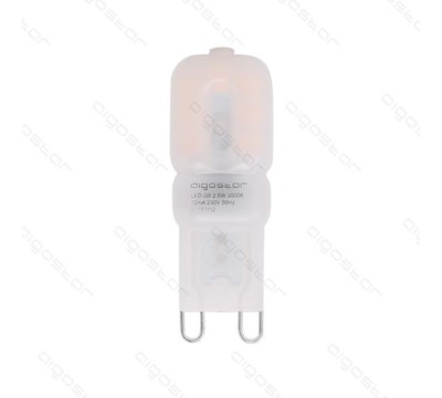 LAMPADA LED G9 2.5W BRANCO QUENTE