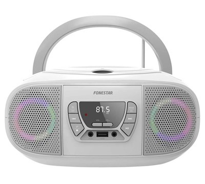 RADIO CD MP3 BLUETOOTH LED FONESTAR WHITE