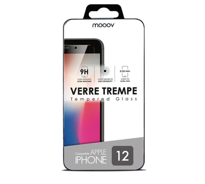 VIDRO TEMPERADO MOOOV IPHONE 12 