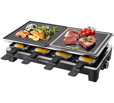 GRELHADOR RACLETTE 1500W PRETO