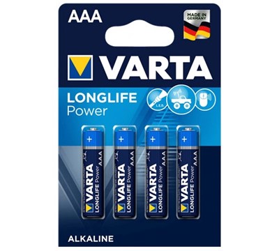 BLISTER 4X PILHA VARTA HIGH ENERGY AAA LR03