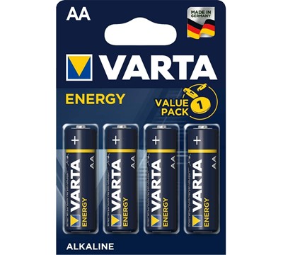 BLISTER 4X PILHA VARTA ENERGY AA LR06
