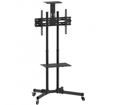 SUPORTE CHÃO TV 37">70" C/ PRATELEIRA