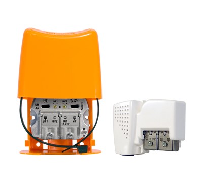 KIT AMPLIF MASTRO 3E/1S + ALIM 24V (561721+5795)