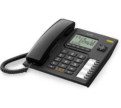 TELEFONE FIXO ALCATEL T76 BLACK