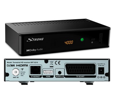 RECETOR TDT STRONG DVBT-T2 Dolby PLUS