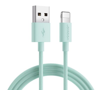 CABO JOYROOM CARGA/DADOS USB-LIGHTNING 1M VERDE