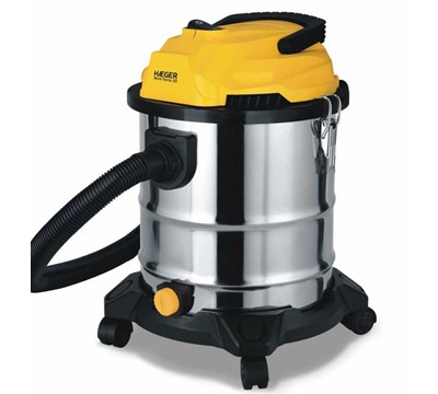 ASPIRADOR DE SÓLIDOS E LÍQUIDOS 20L - HAEGER WORK FORCE